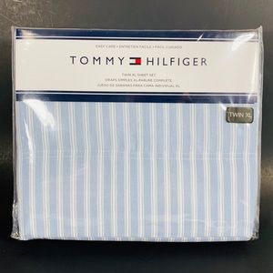Tommy Hilfiger Striped Sheet Set Twin XL